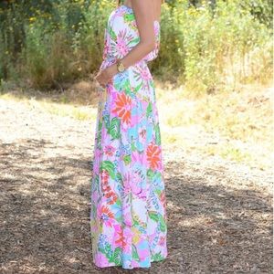 Lilly Pulitzer target maxi dress pretty & bright🌸